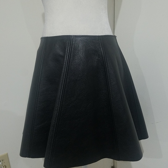 Opening Ceremony Dresses & Skirts - Opening Ceremony Dakota black leather skater skirt